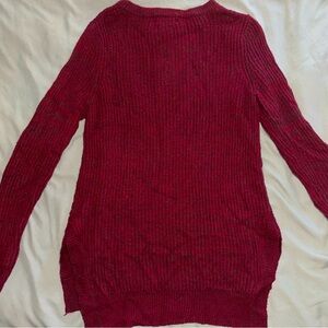 Red Sweater. Size:Medium